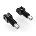 DBK Special Parts (Ducabike) Rider Foot peg Adapters for DBK Racing and Sport Footpegs For BMW and Moto Guzzi DBK Special Parts (Ducabike) Rider Foot peg Adapters for DBK Racing and Sport Footpegs For BMW and Moto Guzzi